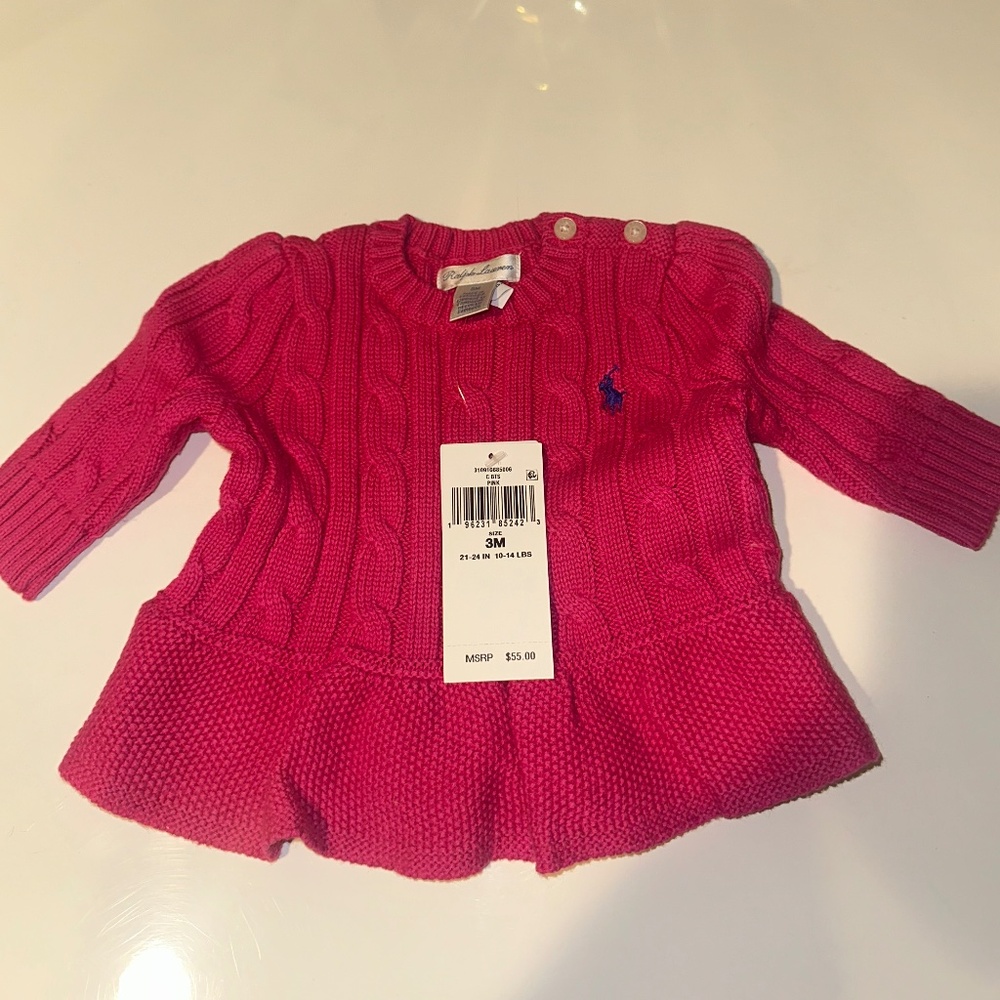 Ralph Lauren baby sweater